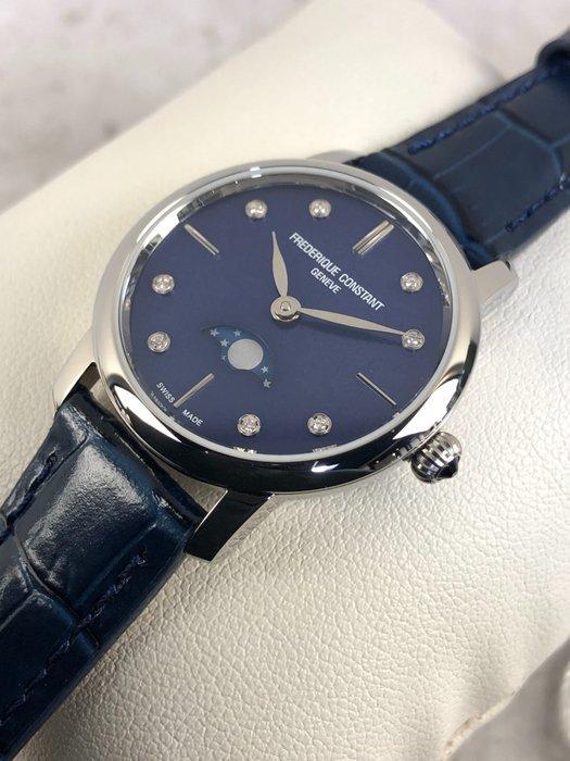 Frédérique Constant - Slimline Moonphase Mother of Pearl, Sieraden, Tassen en Uiterlijk, Horloges | Heren