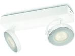 Philips Clockwork - Opbouwspot - 2 Lichtpunten - wit - 2 x, Verzenden, Zo goed als nieuw