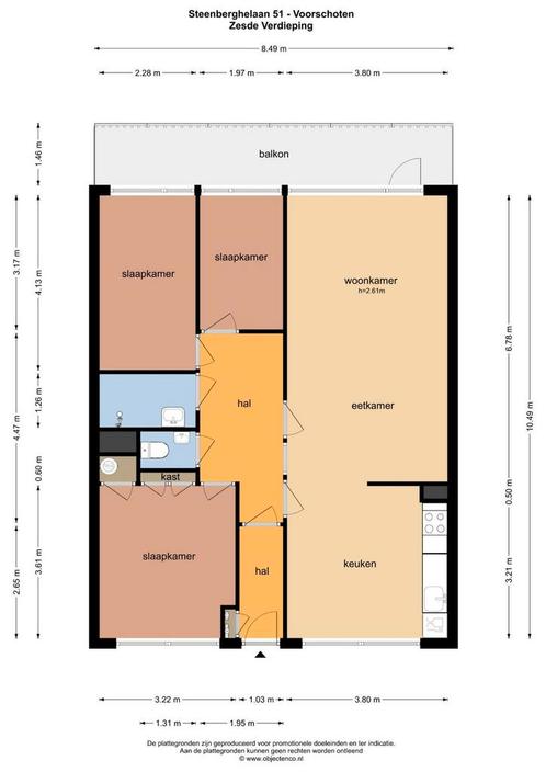 Te huur: Appartement Steenberghelaan in Voorschoten, Huizen en Kamers, Huizen te huur, Zuid-Holland, Appartement