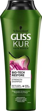 Schwarzkopf Gliss Kur - Bio Tech Restore Shampoo - 250 ml, Nieuw, Ophalen of Verzenden