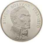 Panama. 20 Balboas 1974 Simón Bolívar  (Zonder, Postzegels en Munten