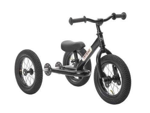 Trybike Steel Black 3 wieler (Merken, Loopautos), Kinderen en Baby's, Speelgoed | Buiten | Voertuigen en Loopfietsen, Nieuw, Ophalen of Verzenden