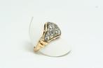 Ring - 18 karaat Geel goud Diamant (Natuurlijk) - Antieke, Sieraden, Tassen en Uiterlijk, Ringen, Nieuw