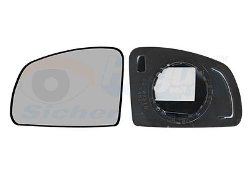 SPIEGELGLAS MET PAD VOOR OPEL MERIVA A 2003-2006 6428704, Auto-onderdelen, Spiegels, Nieuw, Ophalen of Verzenden