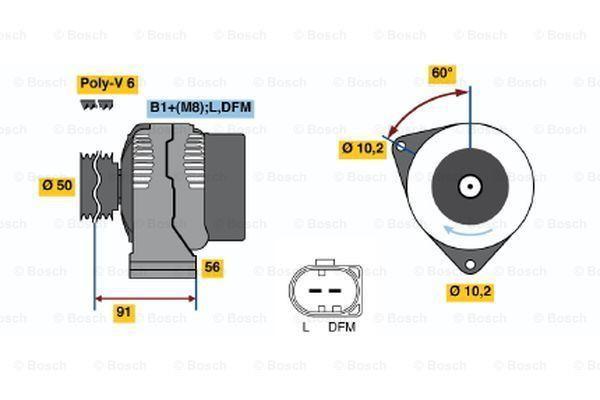 Dynamo / Alternator MERCEDES-BENZ VIANO (3,0,3.2,3.7), Auto-onderdelen, Motor en Toebehoren, Nieuw, Ophalen of Verzenden