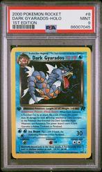 Dark Gyarados (TR 8) – 1st Edition – PSA 9, Ophalen of Verzenden, Nieuw