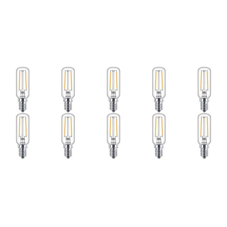 PHILIPS - LED Lamp 10 Pack - CorePro Tube Filament 827 T25L, Huis en Inrichting, Lampen | Losse lampen, Led-lamp, Nieuw, E14 (klein)