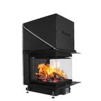 Inbouw Houtkachel Room Divider Crystal 3d 50 X 60, Huis en Inrichting, Nieuw