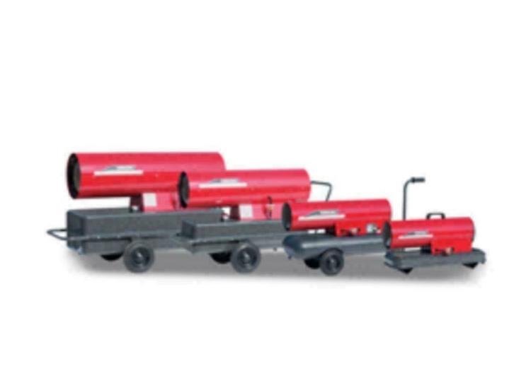 Thermobile en Climameister luchtverhitters., Doe-het-zelf en Verbouw, Verwarming en Radiatoren, Kachel, Nieuw, Hoog rendement (Hr)