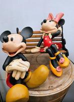 Beeld, Disney beelden Minnie Mouse met Mickey Mouse zittend, Verzamelen, Nieuw