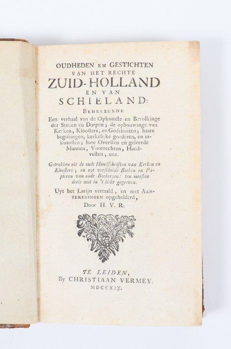 H.F. van Heussen - Oudheden en gestichten van het rechte, Antiek en Kunst, Antiek | Boeken en Bijbels