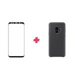 Bundel: Samsung Galaxy S9 Plus screenprotector + Zwart, Telecommunicatie, Mobiele telefoons | Toebehoren en Onderdelen, Nieuw