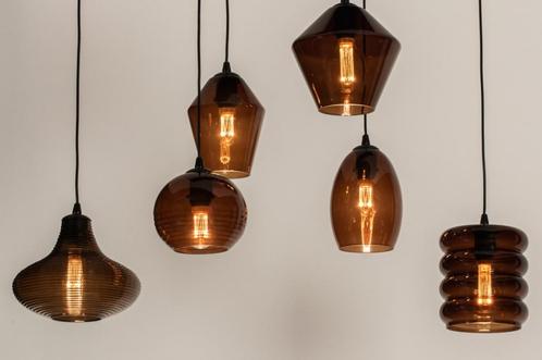 Rietveld Licht - Hanglamp met zes, Huis en Inrichting, Lampen | Hanglampen, Verzenden
