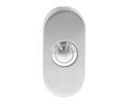 Intersteel beldrukker ovaal rvs, Verzenden, Nieuw