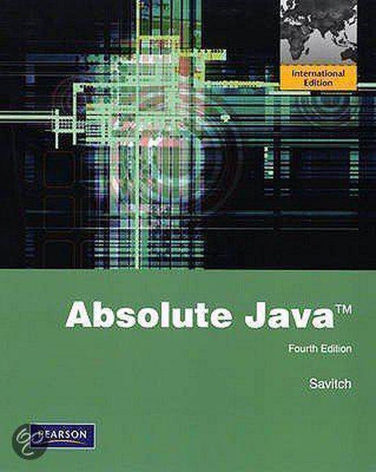 Absolute Java:International Version 9780131365896, Boeken, Taal | Engels, Zo goed als nieuw, Verzenden