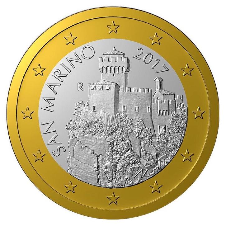 San Marino 1 Euro 2021 UNC, Postzegels en Munten, Munten | Europa | Euromunten, Verzenden