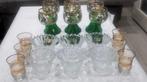 Drinkservies voor 6 (18) - Goud, Kristal, Antiek en Kunst