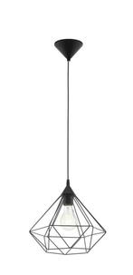 EGLO Tarbes Hanglamp E27 - Ø 32,5 cm - Zwart, Huis en Inrichting, Lampen | Hanglampen, Ophalen of Verzenden, Zo goed als nieuw