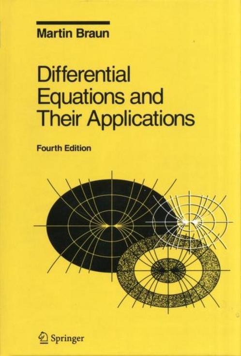 9780387978949 Differential Equations and Their Applications, Boeken, Schoolboeken, Zo goed als nieuw, Verzenden