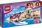 LEGO Friends Andreas Speedboot Transporter - 41316 (Nieuw), Kinderen en Baby's, Speelgoed | Duplo en Lego, Verzenden, Zo goed als nieuw