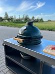 Luxe Buitenkeuken van Cortenstaal &amp; Rvs - Big green Egg