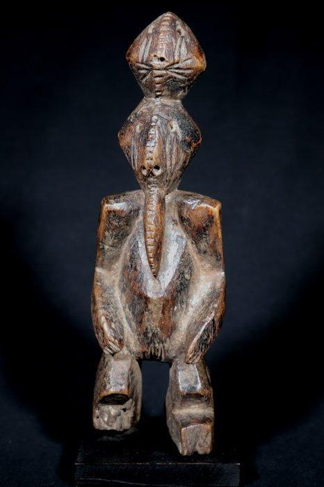 Figuur - Junkun afbeelding op een sokkel - 22 cm - Togo, Antiek en Kunst, Kunst | Niet-Westerse kunst