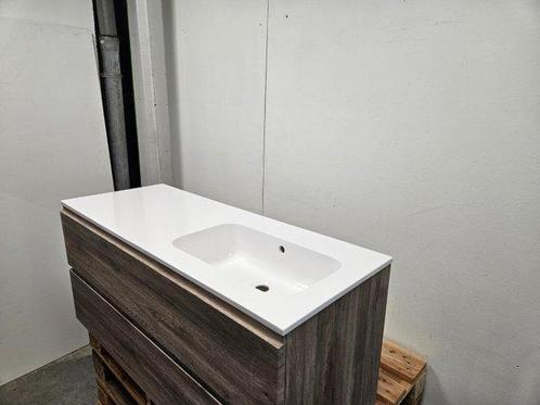 Wastafel Asia 120 x 46 cm wasbak rechts, Doe-het-zelf en Verbouw, Sanitair, Wastafel, Nieuw, Ophalen of Verzenden