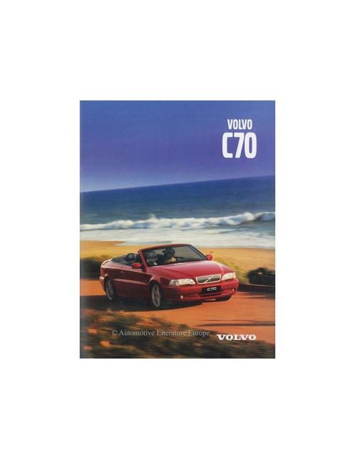 2000 VOLVO C70 CABRIOLET BROCHURE NEDERLANDS, Boeken, Auto's | Folders en Tijdschriften, Volvo