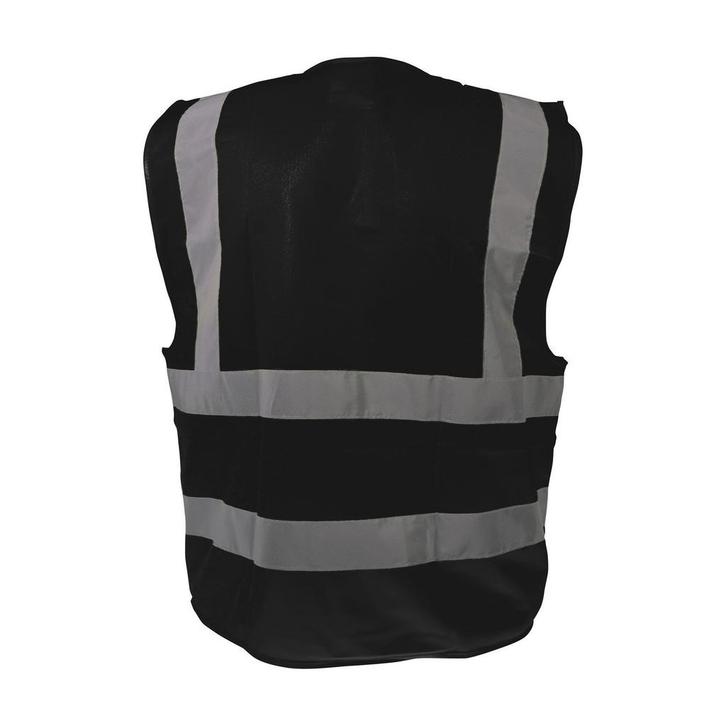 Veiligheidshesje zwart, Tuin en Terras, Werkkleding, Verzenden