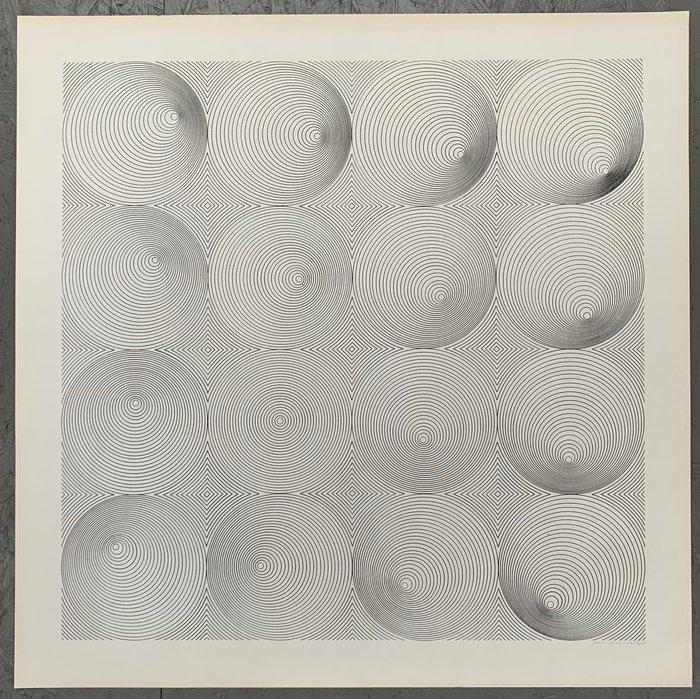 Timm Ulrichs (1940) - Visuelle Konstruktion, Antiek en Kunst, Antiek | Overige Antiek