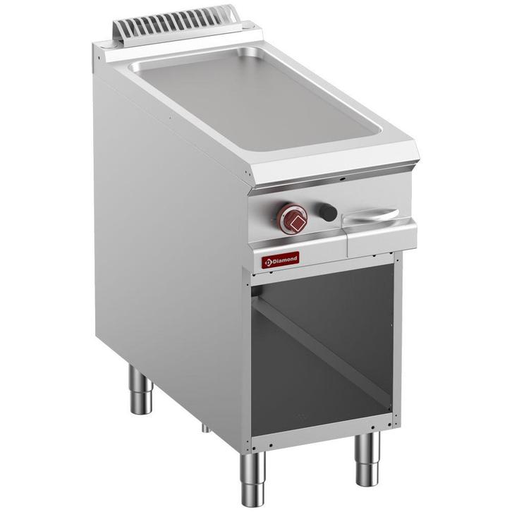 Diamond Bakplaat | Gas | Glad | Op Open Kast | 7.9kW | 400x9, Zakelijke goederen, Horeca | Keukenapparatuur, Nieuw in verpakking