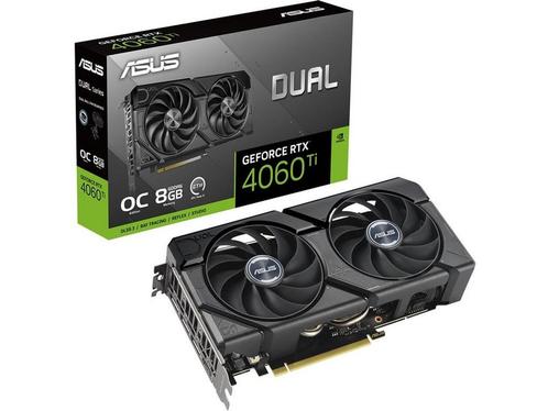 Videokaart - ASUS - Dual NVIDIA GeForce RTX 4060 Ti EVO, Computers en Software, Monitoren, Nieuw, Verzenden