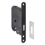 Deurbeslag | Kastslot | Intersteel | 55 mm (Cilinder, Zwart), Doe-het-zelf en Verbouw, Hang- en Sluitwerk, Verzenden, Nieuw
