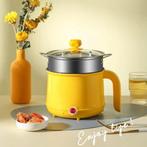 Noodle pan / Elektrische pan - Koken - Tafelen - Geel, Huis en Inrichting, Keuken | Potten en Pannen, Kookpan of Snelkookpan, Verzenden