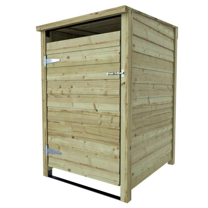 Robuuste klikokast 122x76x89 cm - grenenhout geïmpregneerd -, Tuin en Terras, Bergingen en Tuinkasten, Nieuw, Verzenden