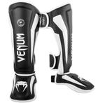 Venum Elite Standup Shinguard - Black/White, Sport en Fitness, Vechtsporten en Zelfverdediging, Nieuw, Ophalen of Verzenden