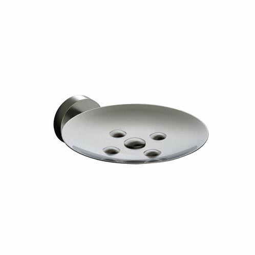 Zeephouder Hotbath Cobber Geborsteld Nikkel, Doe-het-zelf en Verbouw, Sanitair, Bad, Nieuw, Chroom, Ophalen of Verzenden