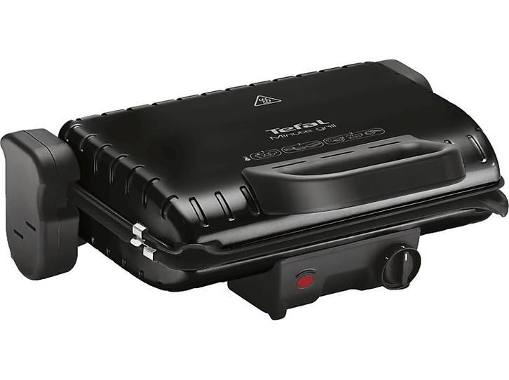 Tefal -   Minute Grill Black, Witgoed en Apparatuur, Contactgrills, Nieuw, Verzenden