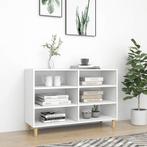 vidaXL Dressoir 103,5x35x70 cm bewerkt hout wit, Verzenden, Nieuw