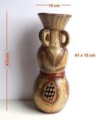 IDEQQI aardewerken pot Berber Kabyle 41 cm - Terracotta -