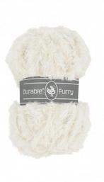 Durable Furry 326 Ivory - Haakgaren / Breigaren, Ophalen of Verzenden, Nieuw, Breien of Haken, Wol of Garen