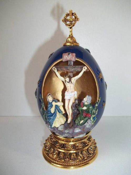 Fabergé ei - House of Faberge - The crucifixion - A, Antiek en Kunst, Curiosa en Brocante