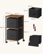Archiefkast met 2 Lades – Printstandaard en Opbergrek, Huis en Inrichting, Verzenden, Nieuw