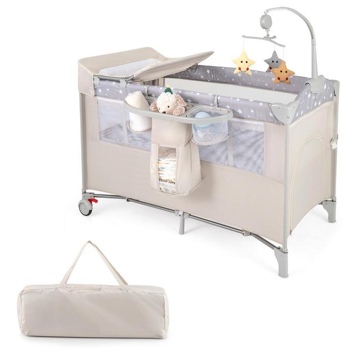 LIVSK 5-in-1 Babycentrum - Co-sleeper met Afneembare Luierta, Kinderen en Baby's, Babywiegjes en Ledikanten, Nieuw, Verzenden