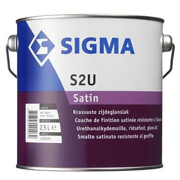 Sigma S2U Satin - RAL 1023 Verkeersgeel - 2.5 liter