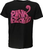 shirts - Pink Floyd Swirl Logo T-Shirt  - Size XL Black, Zo goed als nieuw, Verzenden