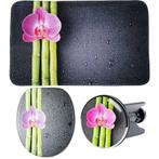 Sanilo Set badkameraccessoires Asia bestaand uit, Huis en Inrichting, Badkamer | Badtextiel en Accessoires, Verzenden, Nieuw