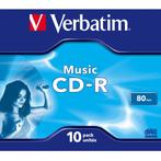 Verbatim Music CD-R discs in Jewel Case voor, Cd's en Dvd's, Blu-ray, Ophalen of Verzenden, Nieuw in verpakking