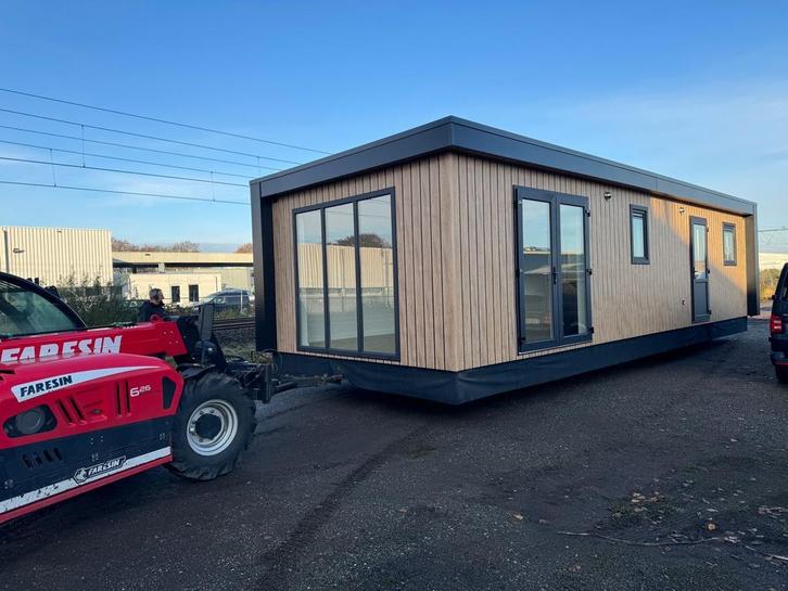 Exclusief: Senzora Model Nova chalets – Nu voor 69.999,-, Caravans en Kamperen, Stacaravans, tot en met 4, Ophalen of Verzenden