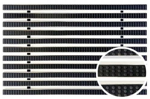 ACO House and Garden aluminium mat met casetteborstel 1000 x, Doe-het-zelf en Verbouw, Buizen en Afvoer, Ophalen of Verzenden